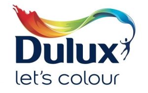 A Dulux logo.