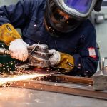 Crittall Windows factory shot, steel window production