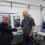 Genius and The Window Company (Contracts) - David Thornton and David Eagle shaking hands