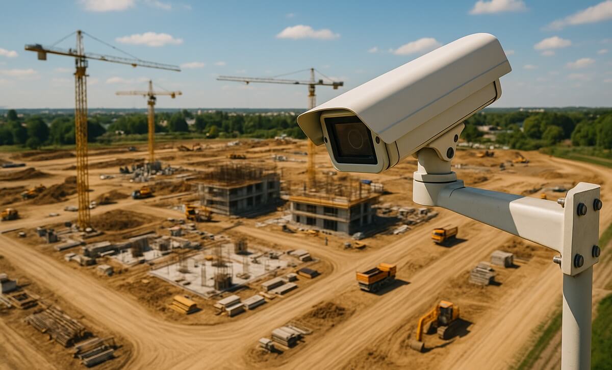 CCTV on Construction Sites: Protect Staff and Site