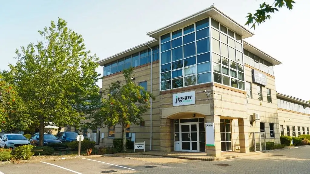 Exterior of serviced office space Weston-super-Mare at Jigsaw Workspace, Worle