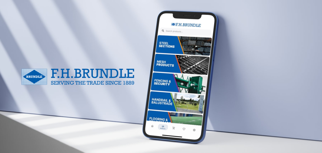 F.H.Brundle launches new app to transform ordering on the move